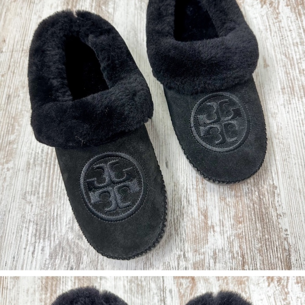 Tory Burch slippers with box like new